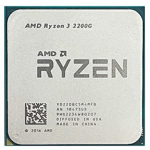 AMD Ryzen 3 2200G 4C 3.5GHz 4MB DDR4-2933 Socket AM4 65W : パワー 