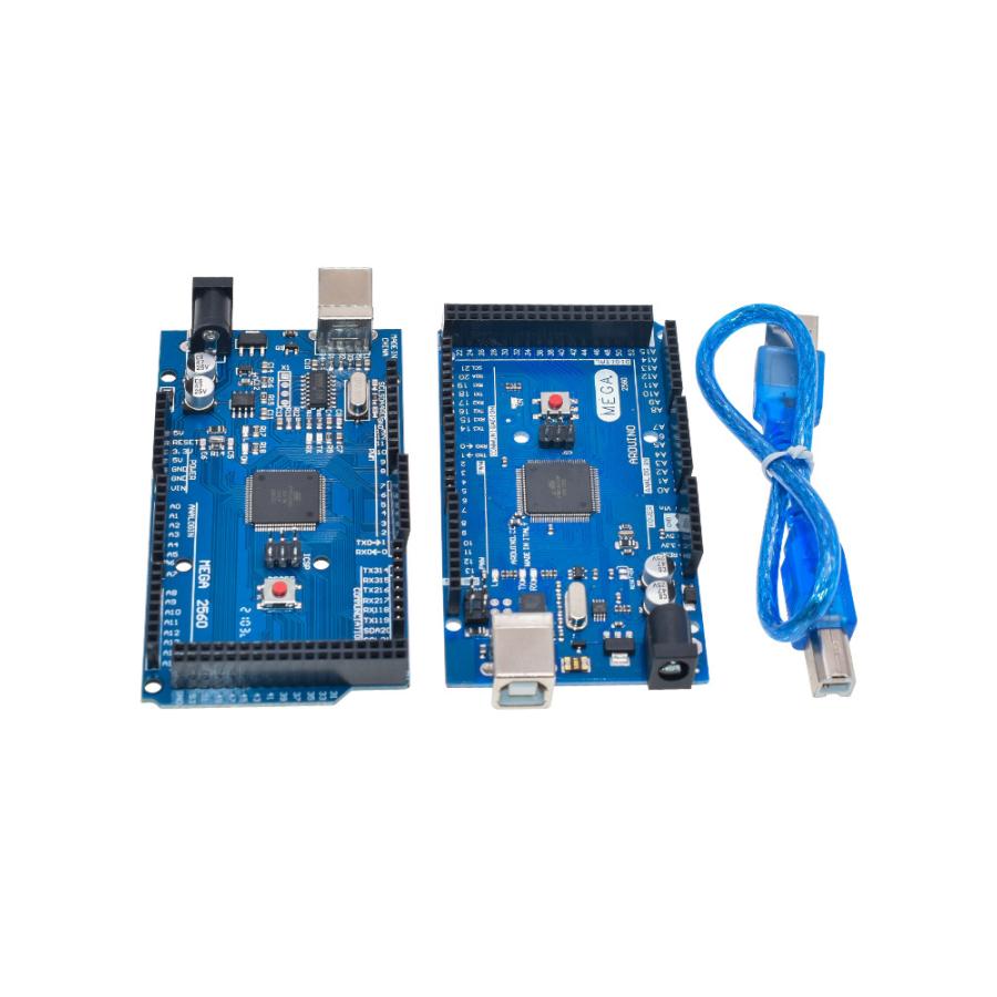 Arduino MEGA 2560 R3 3個 16Mhz 互換ボード 電子工作 Arduino Mega 2560 Microcontroller Rev3 - RobotShop