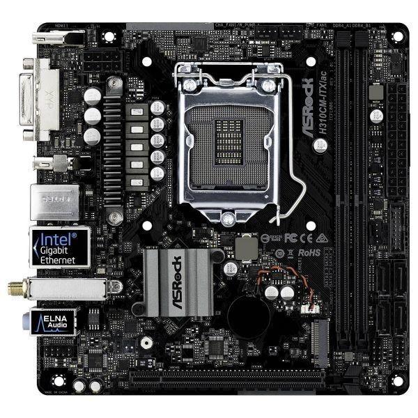 ASRock H310CM-ITX/ac LGA 1151 (300 Series) Intel H310 SATA 6Gb/s