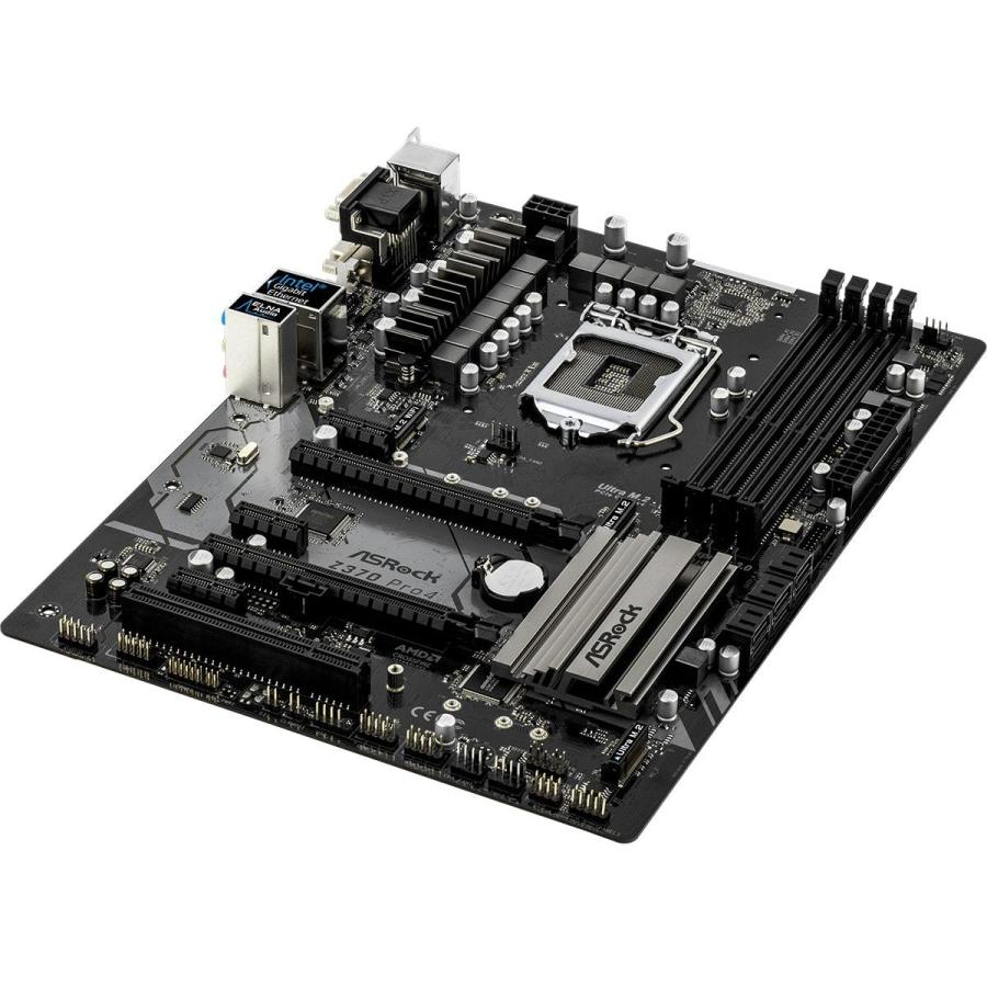 ASRock Z370 Pro4 LGA 1151 300 Series Intel Z370 HDMI SATA 6Gb/s USB 3.1 ATX Intel Motherboard｜powertechnologystore｜02