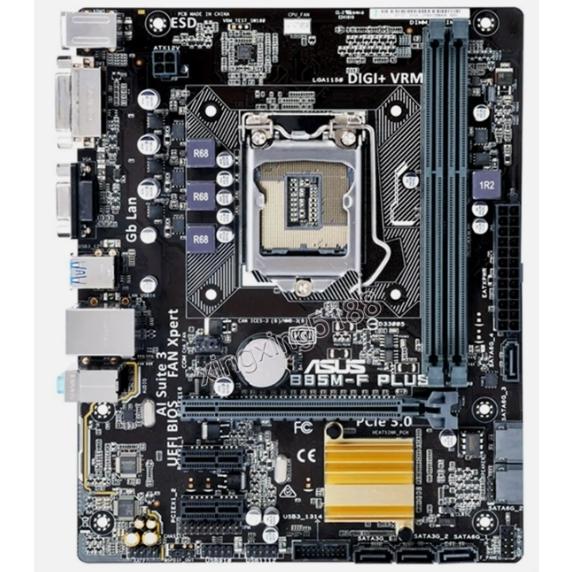 ASUS B85M-F PLUS Socket LGA 1150 Intel B85 DDR3 16GB Micro ATX