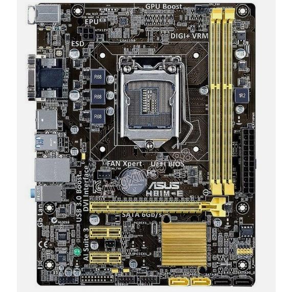 ASUS H81M-E Intel Socket LGA 1150 uATX DDR3 Motherboard : パワー