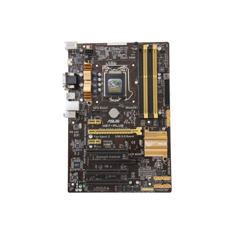 ASUS H87-PLUS LGA 1150 Intel H87 HDMI SATA 6Gb/s USB 3.0 ATX ASUS H87-PLUS LGA 1150 Intel H87 HDMI SATA 6Gb/s USB 3.0 ATX