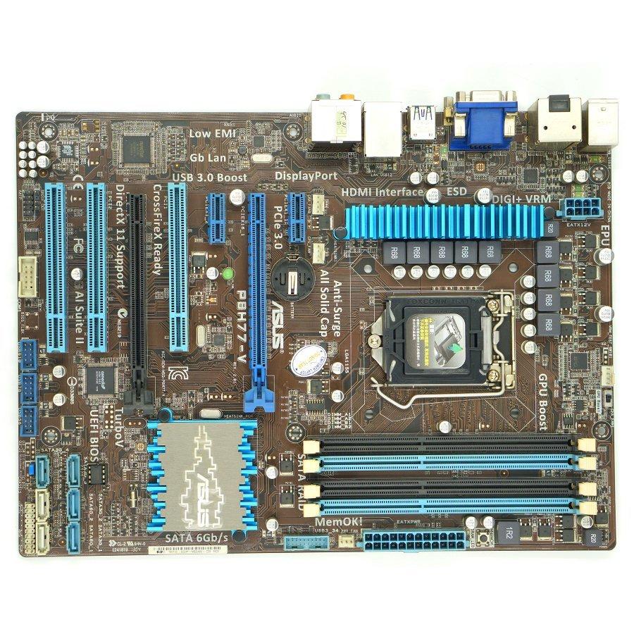 ASUS P8H77-V LGA 1155 Intel H77 HDMI SATA 6Gb/s USB 3.0 ATX ASUS P8H77-V LGA 1155 Intel H77 HDMI SATA 6Gb/s USB 3.0 ATX