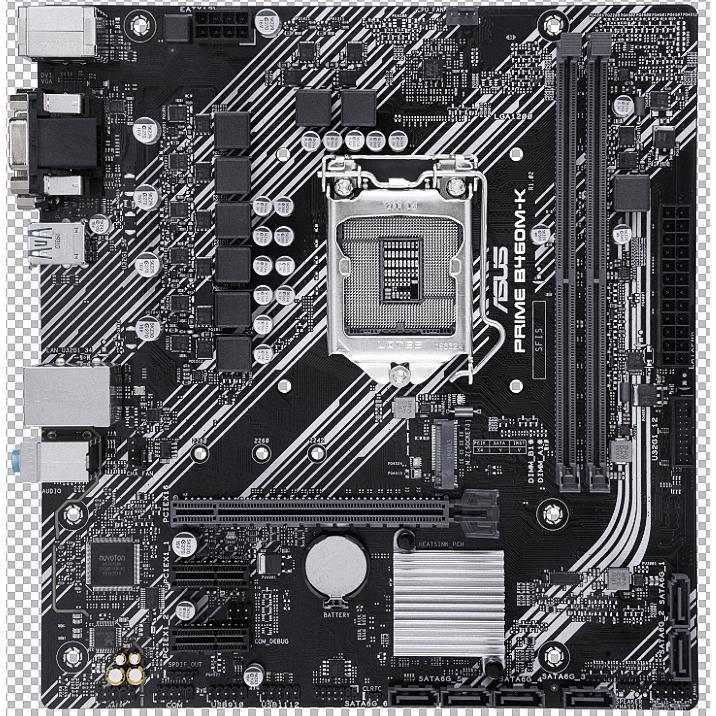 ASUS PRIME B460M-K LGA 1200 Intel B460 SATA 6Gb/s Micro ATX