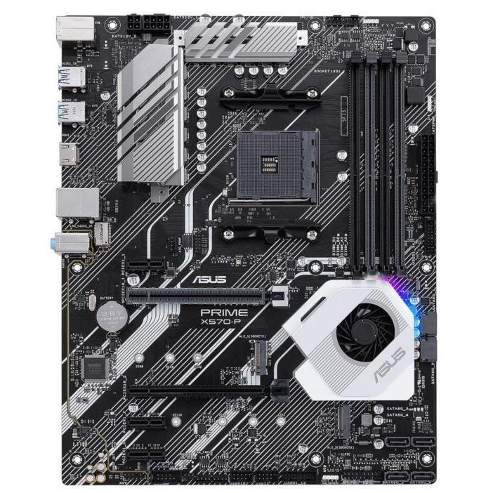 ASUS PRIME X570-P AMD AM4 DDR4 ATX Motherboard : パワー