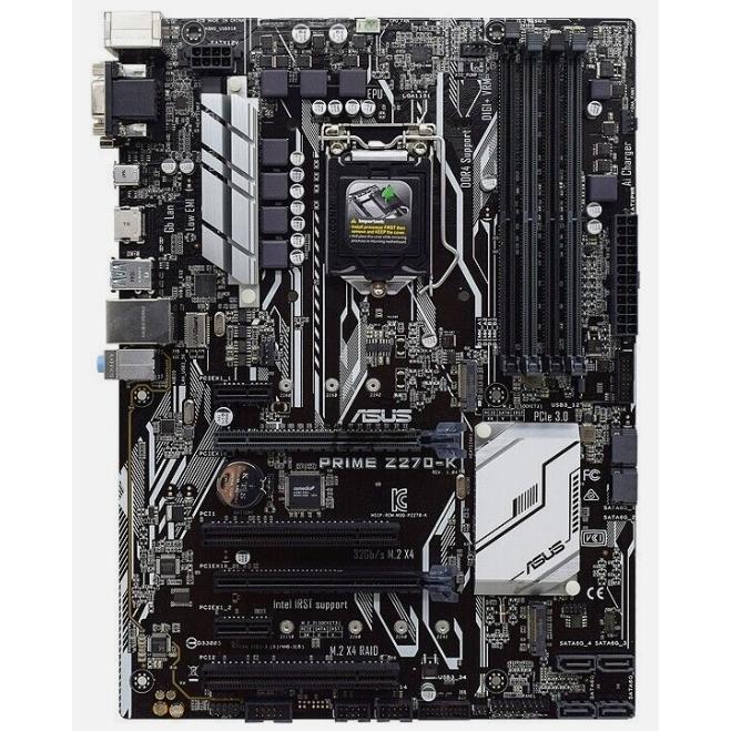 ASUS PRIME Z270-K Intel Z270 LGA1151 DDR4 SATA3 ATX Motherboard