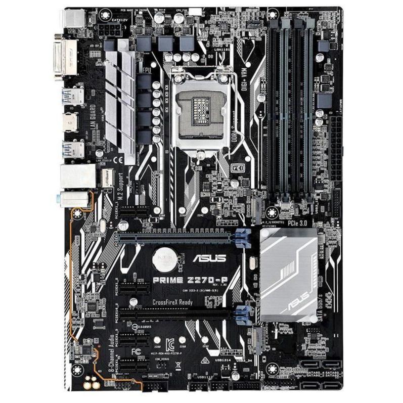 PC周辺機器 Prime Z270-P LGA1151 dwos6rj ASUS PRIME Z270-P LGA1151 DDR4 HDMI DVI M.2 USB 3.0 Z270 ATX