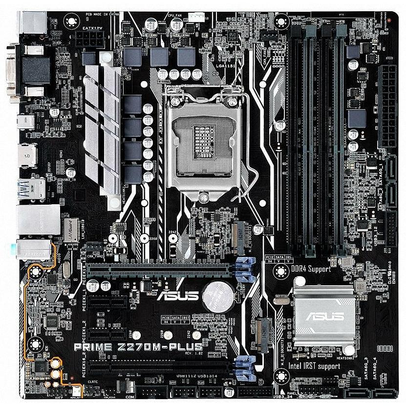 ASUS PRIME Z270M-PLUS LGA 1151 Intel Z270 HDMI SATA 6Gb/s ASUS PRIME Z270M-PLUS LGA 1151 Intel Z270 HDMI SATA 6Gb/s