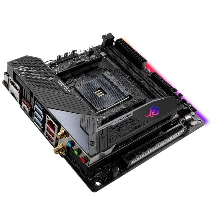 ASUS ROG Strix X570-I Gaming X570 Mini-ITX Gaming Motherboard   AMD Ryzen 3000 with PCIe 4.0 WiFi6 Intel Gigabit Ethernet｜powertechnologystore｜04