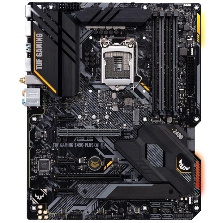 ASUS TUF GAMING Z490-PLUS (WI-FI) LGA 1200 Intel Z490 SATA 6Gb/s 