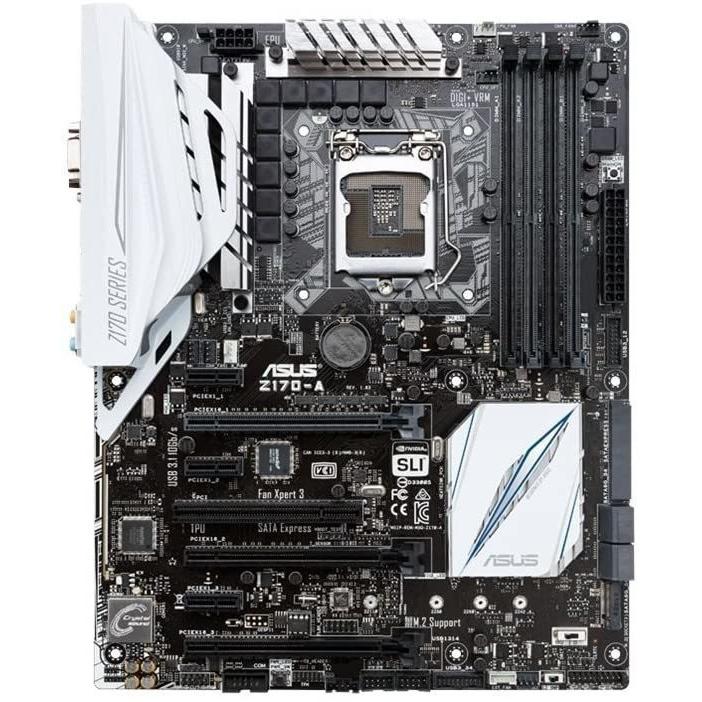 ASUS Z170-A マザーボード ASUS Z170-A LGA 1151 M.2 Intel Z170 HDMI SATA 6Gb/s USB 3.1