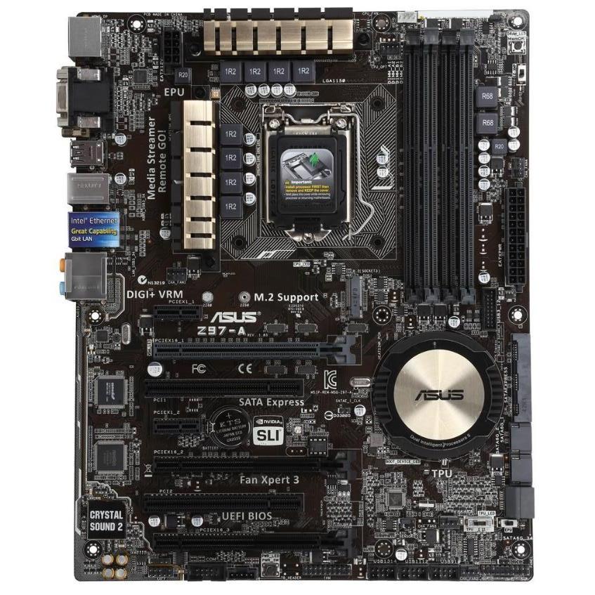 ASUS Z97-A LGA 1150 Intel Z97 HDMI SATA 6Gb/s USB 3.0 ATX ASUS Z97-A LGA 1150 Intel Z97 HDMI SATA 6Gb/s USB 3.0 ATX