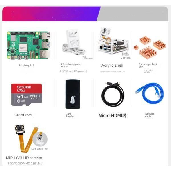 【新品未使用】Raspberry Pi 5 8GB セット Amazon.co.jp: Raspberry Pi5 8GB Kit 技適済み raspberry pi5