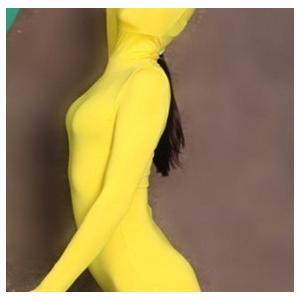 全身タイツ 薄い生地 黄色い 男性女性兼用 EXLサイズ ゼンタイ 全身タイツ 薄い生地 黄色い 男性女性兼用 EXLサイズ ゼンタイ