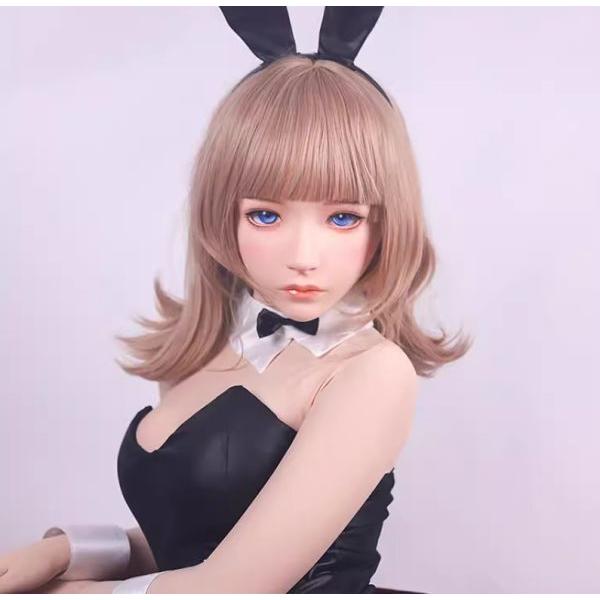 全頭マスク カツラ付き 月神OR フルマスク ドール ヘッド 全頭マスク カツラ付き 月神OR フルマスク ドール ヘッド
