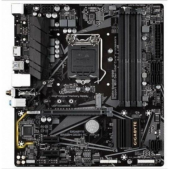 動作品　GIGABYTE B460M DS3H マザーボード #001 GIGABYTE B460M DS3H AC LGA 1200 MicroATX Motherboard : パワー