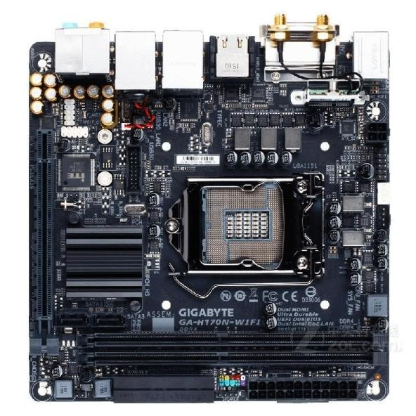 GIGABYTE GA-H170N-WIFI LGA1151 DDR4 32GB Intel H170 Mini-ITX