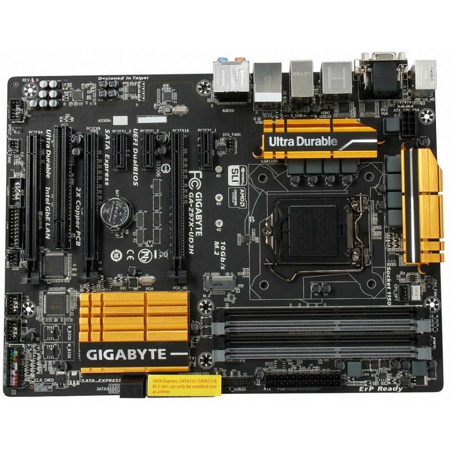GIGABYTE GA-Z97X-UD3H LGA 1150 Intel Z97 HDMI SATA 6Gb/s USB 3.0 ATX Intel Motherboard｜powertechnologystore｜02