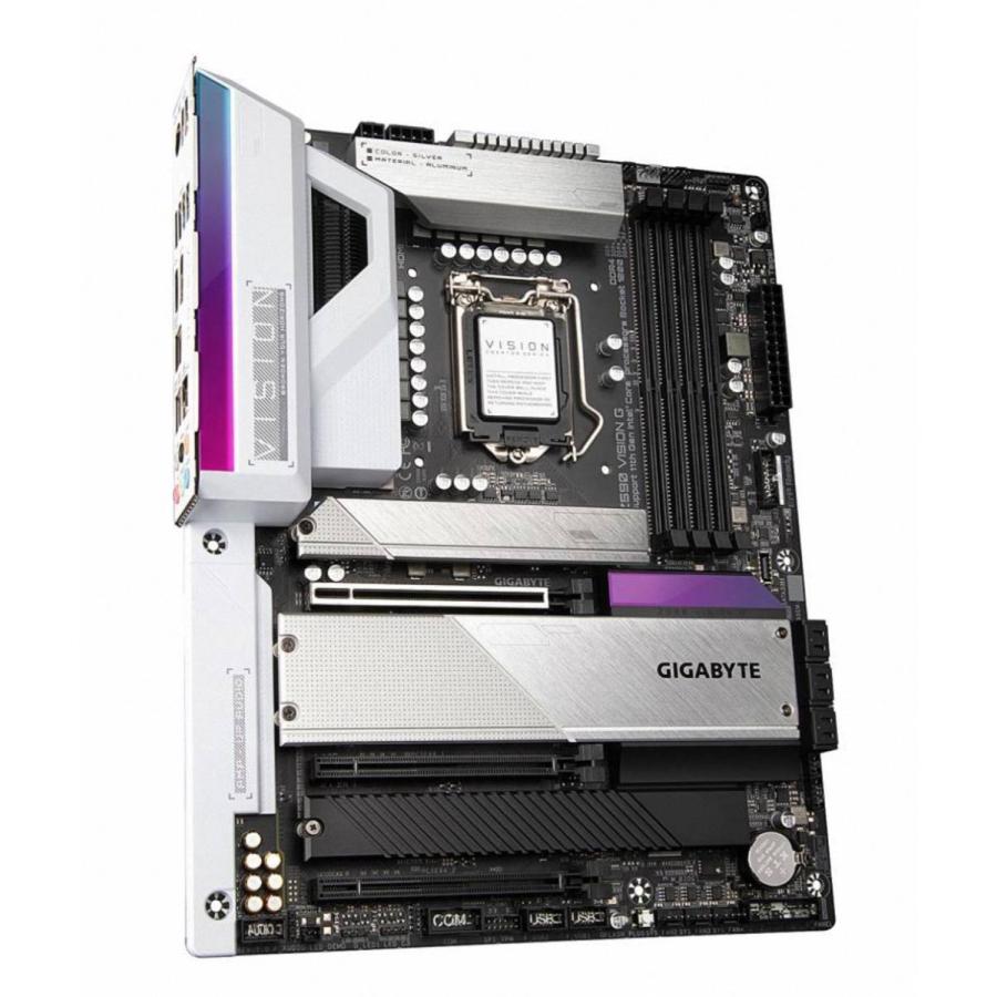 Z590 VISION Gマザーボード＋I9 11900KF CPUセット GIGABYTE Z590 VISION G LGA 1200 Intel ATX Motherboard with 4 x M.2