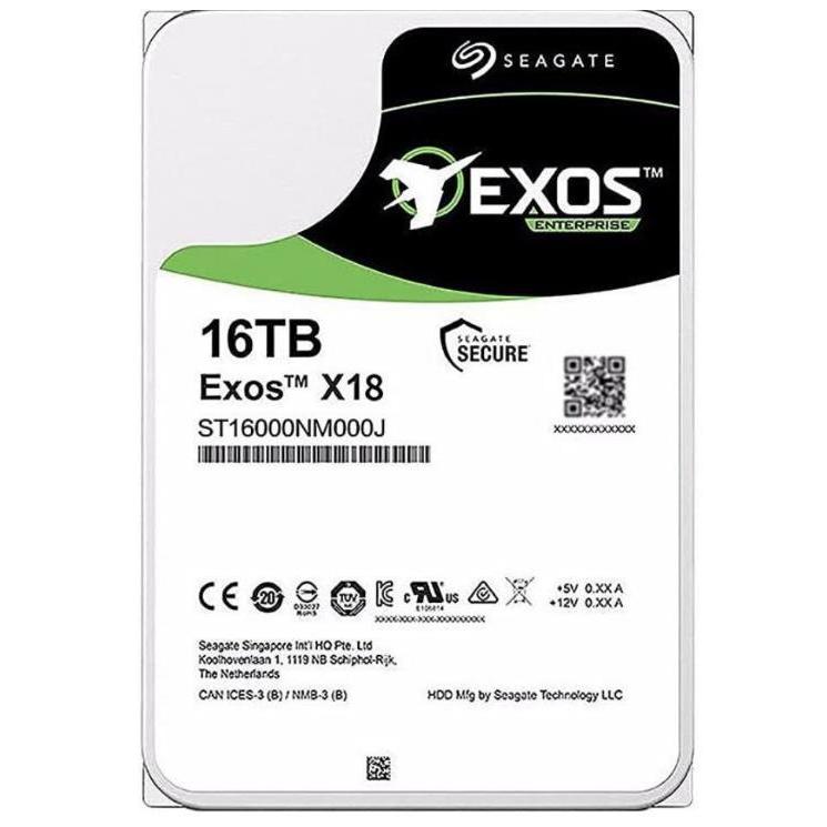 SEAGATE - SEAGATE製HDD　ST16000NM000J　16TB SATA600 7200　0～100時間以内 HDD SEAGATE ST16000NM000J Exos X18シリーズ 16TB 3.5インチ