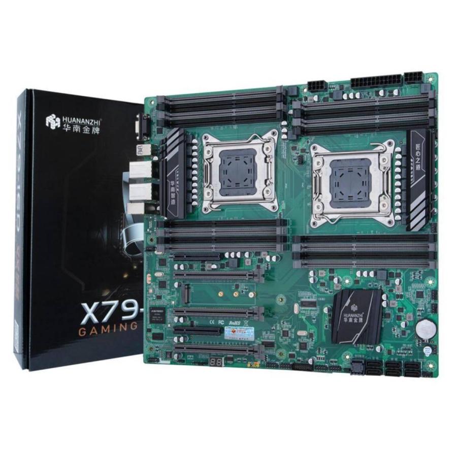 X79 マザーボード 16コア32スレッド LGA2011 デュアルCPUセット 【公式
