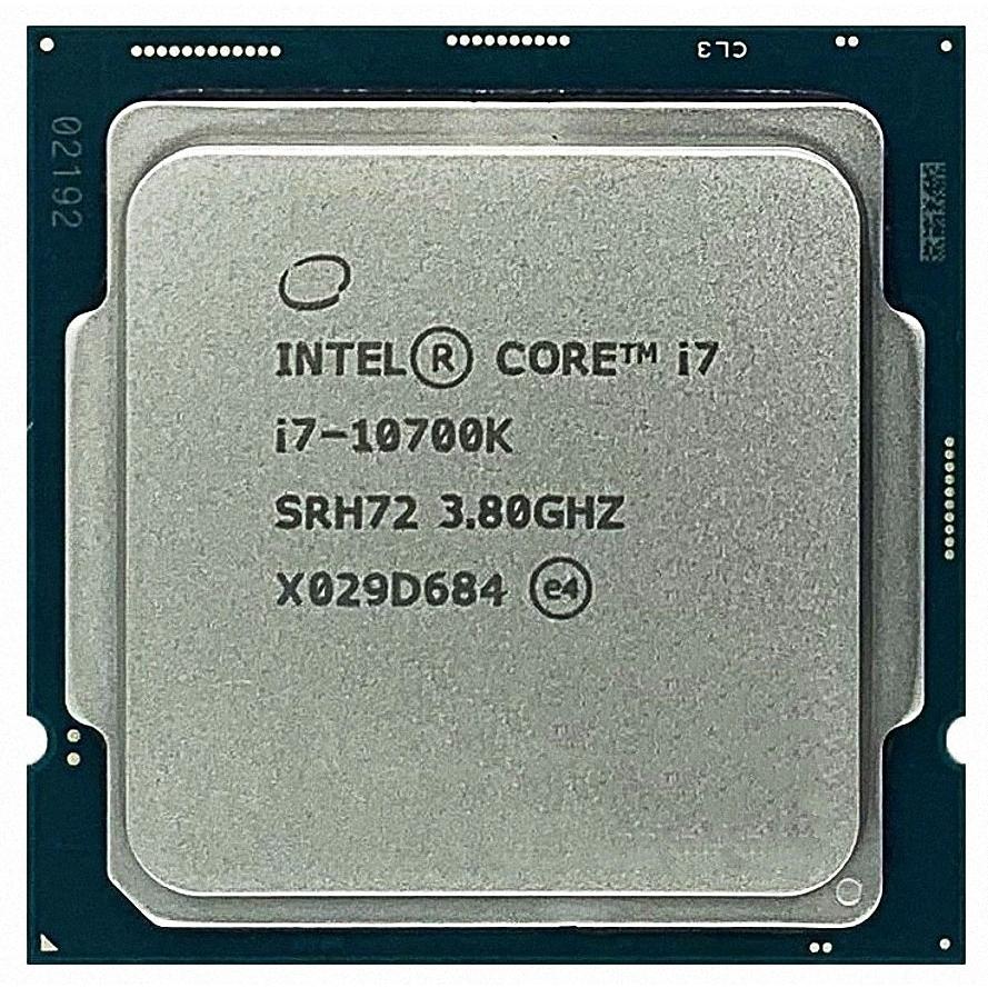 Intel Core i7-10700K SRH72 8C 3.8GHz 16MB 125W LGA1200 Intel Core i7-10700K SRH72 8C 3.8GHz 16MB 125W LGA1200