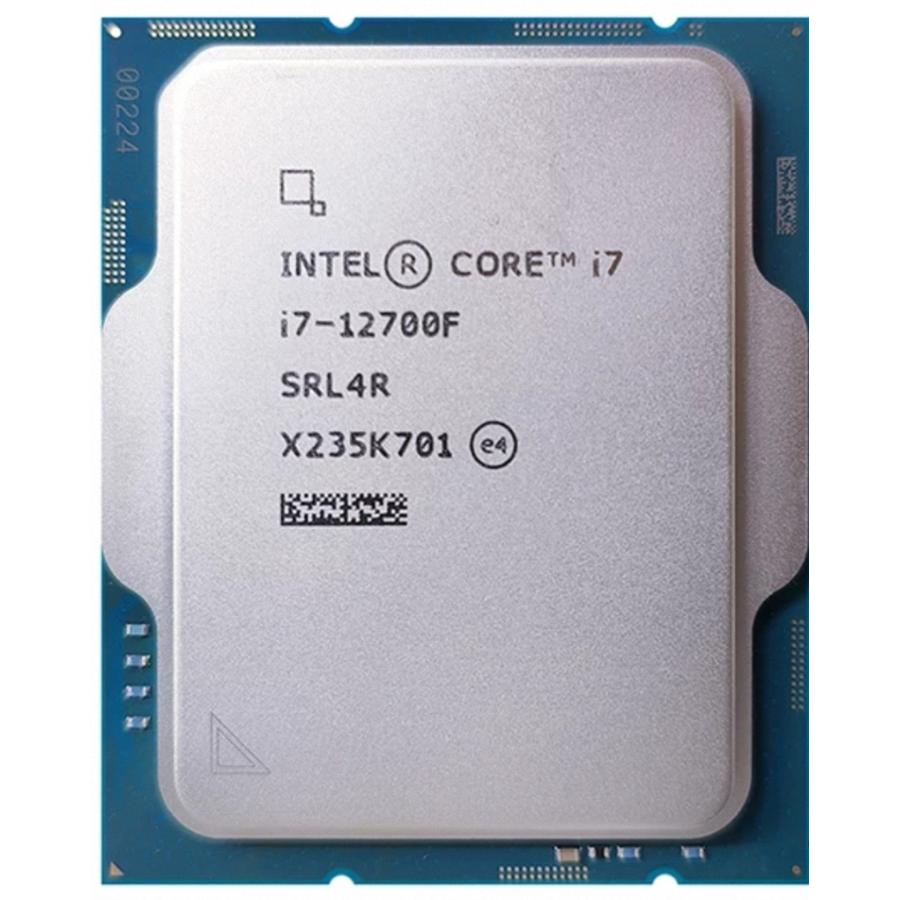 Intel Core i7-12700F SRL4R 8C 2.1GHz 25MB 65W LGA1700 Intel Core i7-12700F SRL4R 8C 2.1GHz 25MB 65W LGA1700