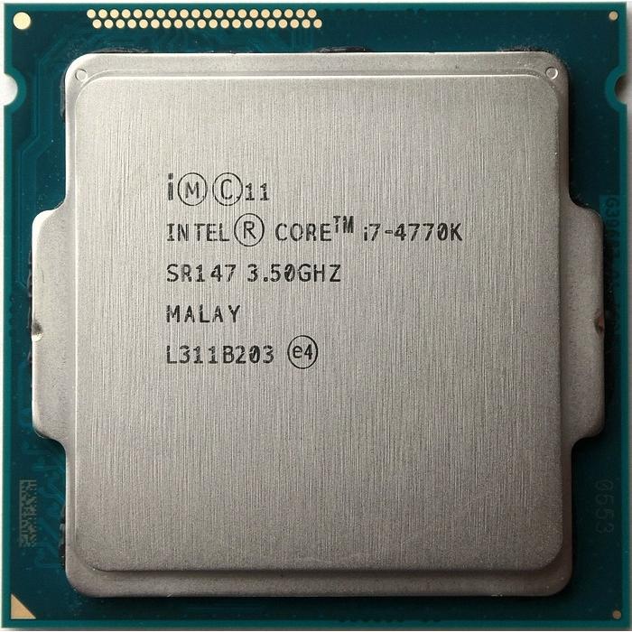 Intel Core i7-4770K SR147 4C 3.5GHz 8MB 84W LGA1150 Intel Core i7-4770K SR147 4C 3.5GHz 8MB 84W LGA1150