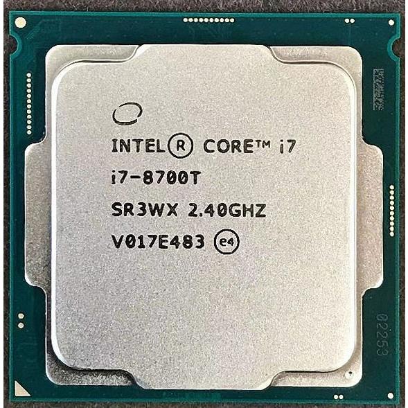 Intel Core i7-8700T SR3WX 6C 2.4GHz 12MB 35W LGA1151 Intel Core i7-8700T SR3WX 6C 2.4GHz 12MB 35W LGA1151