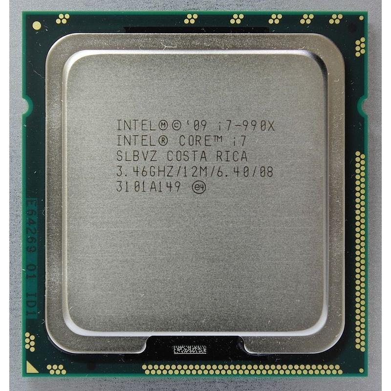Intel Core i7-990X SLBVZ 6C 3.47GHz 12MB 130W LGA1366 Intel Core i7-990X SLBVZ 6C 3.47GHz 12MB 130W LGA1366