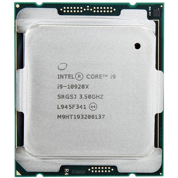 Intel Core i9-10920X SRGSJ 12C 3.5GHz 19.25MB 165W LGA2066 Intel Core i9-10920X SRGSJ 12C 3.5GHz 19.25MB 165W LGA2066