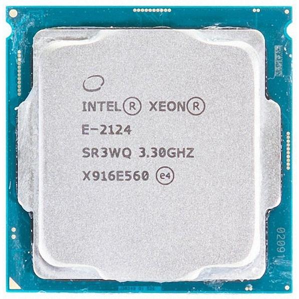 Intel Xeon E-2124 3.3GHz 8MB 4 Core 4 Threads LGA1151 SR3WQ