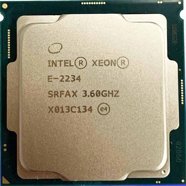 2月5日発送 Intel Xeon E-2234 SRFAX 4C 3.6GHz 8MB 71W LGA1151 