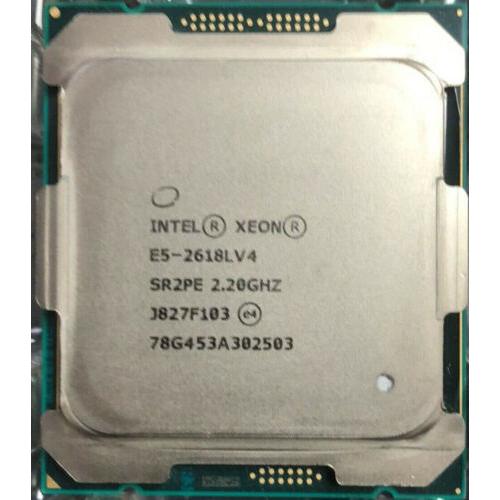 【二個セット】Intel Xeon E5-2618L v4 SR2PE Intel Xeon E5-2618L v4 SR2PE 10C 2.2 GHz 25MB 75W LGA2011-3
