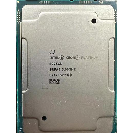 Intel Xeon Platinum 8275CL SRFA9 24C 3GHz 3.6/3.9GHz 35.75MB 240W