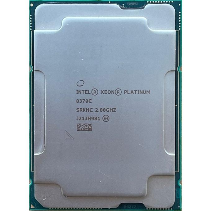 Intel Xeon Platinum 8370C SRKHC 32C 2.8 GHz 3.5/3.5GHz 48MB Intel Xeon Platinum 8370C SRKHC 32C 2.8 GHz 3.5/3.5GHz 48MB
