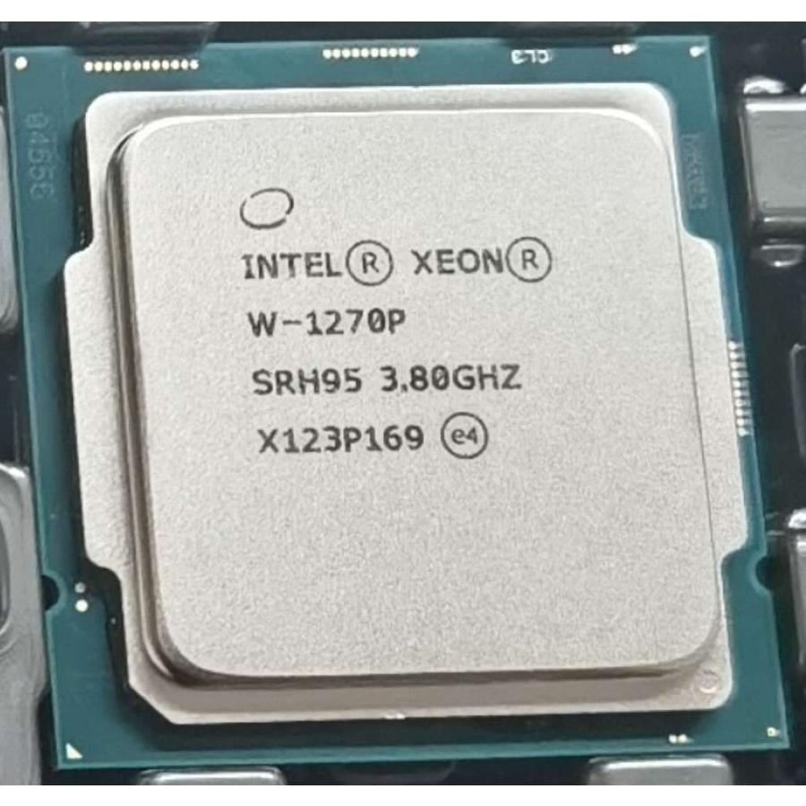 Intel Xeon W-1270P SRH95 8C 3.8GHz 16MB 125W LGA1200 Intel Xeon W-1270P SRH95 8C 3.8GHz 16MB 125W LGA1200