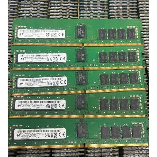 Micron DDR4 64GB 16GB*4枚 サーバー用メモリ ECC 4枚セット 合計64GB】Micron DDR4-3200 ECC RDIMM 16GB 2Rx4 PC4-25600