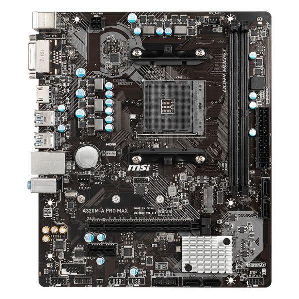 MSI A320M-A PRO AM4 AMD A320 SATA 6Gb/s USB 3.0 Micro ATX Motherboard ...