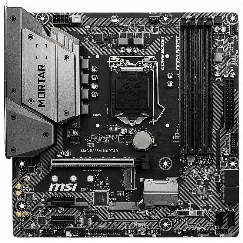 MSI B365M MORTAR DDR4 LGA 1151 Desktop Computer Motherboard_1