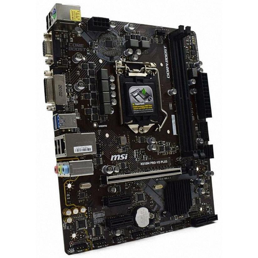 MSI H310M PRO-VD PLUS LGA 1151 DDR4 32GB Intel H310 Motherboard｜powertechnologystore｜02