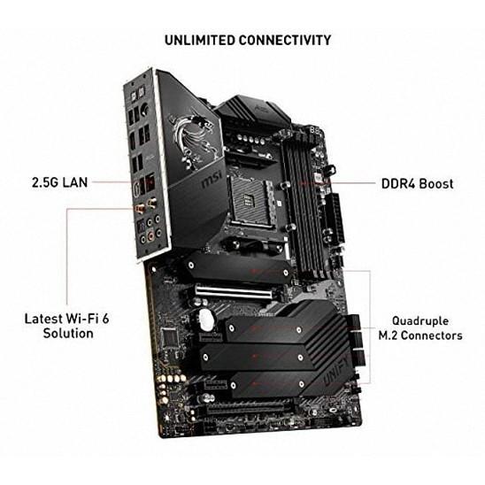 MSI MEG B550 UNIFY マザーボード MSI MPG B550 UNIFY-X AMD AM4 DDR4 CF M.2 USB 3.2 Gen 2 Wi-Fi 6