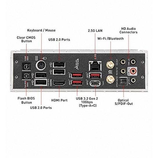 MSI MEG B550 UNIFY AM4 DDR4 ATX AMD Motherboard : パワー