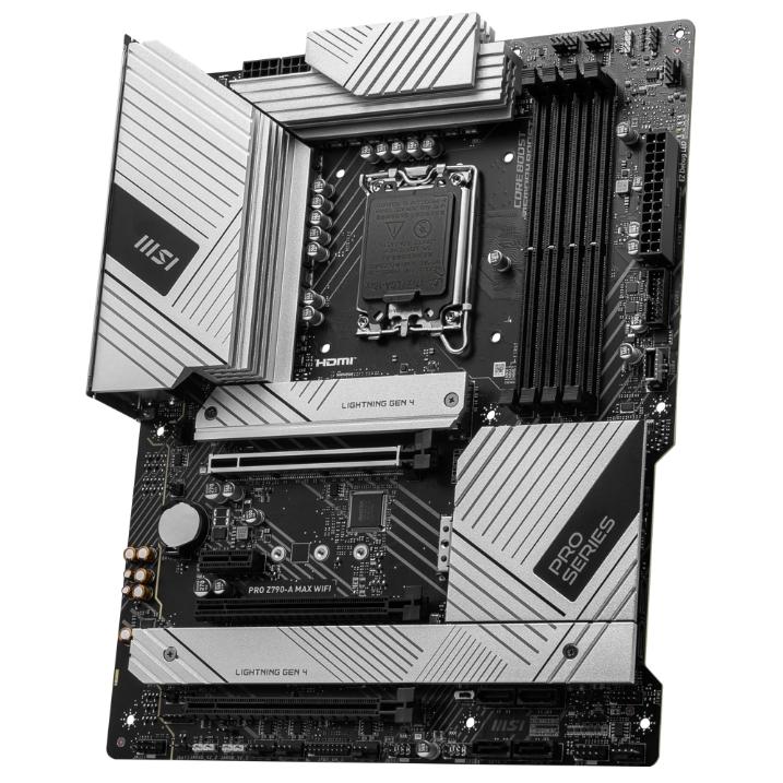 MSI PRO Z790-A MAX WIFI LGA 1700 14th,13th,12th Gen DDR5 ATX 6x 