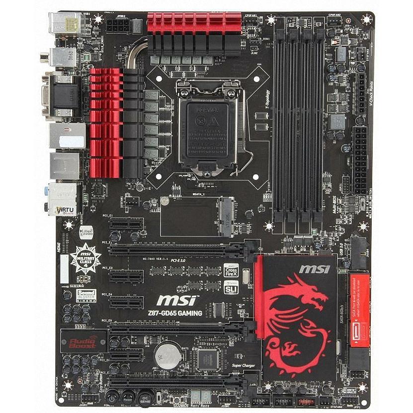 MSI Z87-GD65 GAMING LGA 1150 Intel Z87 HDMI SATA 6Gb/s USB