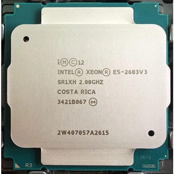 PCパーツ xeon E5 2683v3 2個セット Intel Xeon E5-2683 v3 SR1XH 14C 2GHz 35MB 120W LGA2011-3