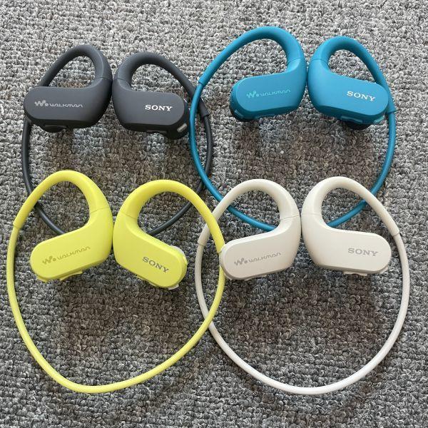 SONY NW-WS414 8GB ブルー ソニー ヘッドホン一体型ウォークマン 並行
