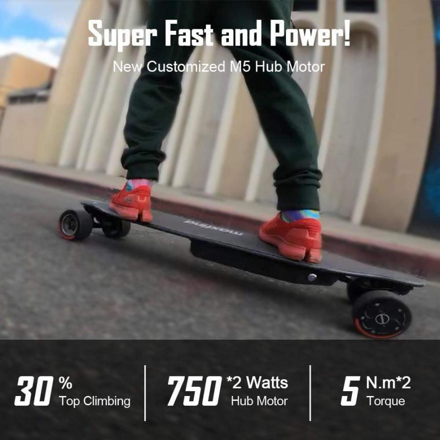 電動スケートボード　電動スケボー　MAXFIND MAX4 PRO　最高時速42ｋｍ　航続距離35ｋｍ　安心180日保証！｜powerzonestor｜14