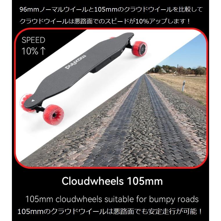 電動スケートボード　電動スケボー　MAXFIND MAX4 PRO　クラウドウイールエディション　CROUDWHEEL付　最高時速42ｋｍ　航続距離70ｋｍ｜powerzonestor｜19